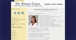 Desktop Screenshot of drkarencann.com